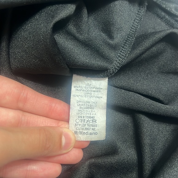 Fashion Nova Bodysuit black Size Medium FashionNova can't help but love my body - Picture 8 of 13